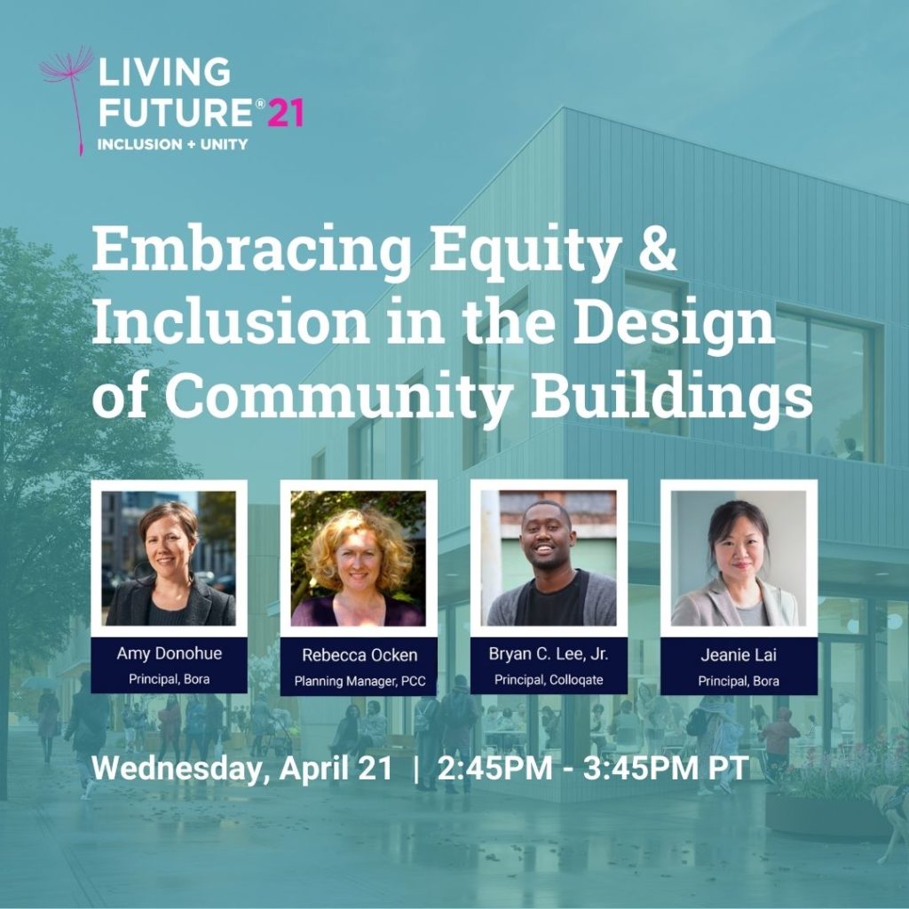 Bora Presents Equity & Inclusion at Living Future Conference Bora